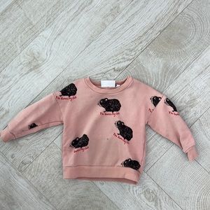 Mini RodinI pink sweater